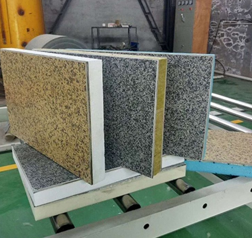 多彩漆保溫裝飾一體板